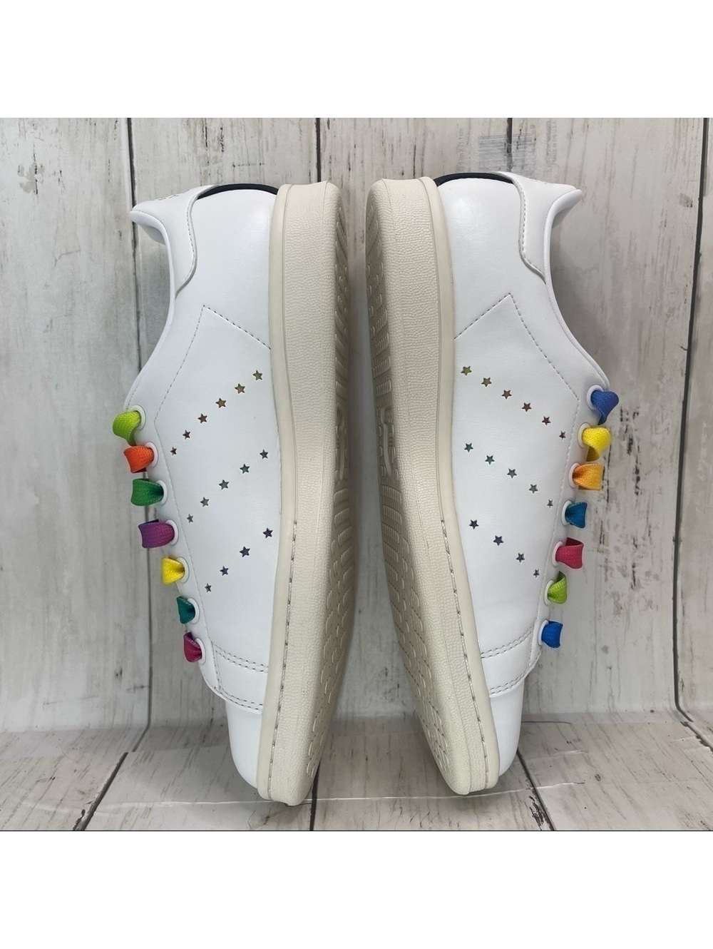 NWOB Adidas +Stella McCartney Stan Smith Sneakers Size 38 - Picture 5 of 9